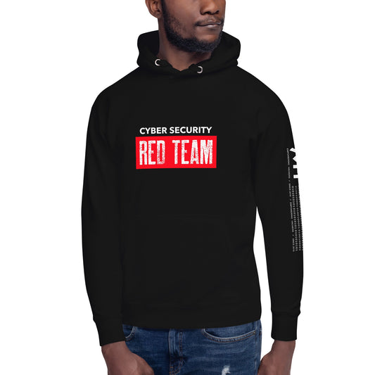 Cyber Security Red Team V1 - Unisex Hoodie by DarkByteGear