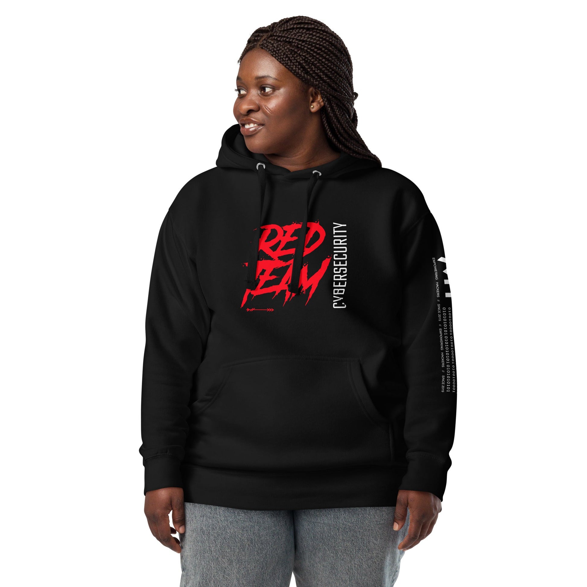 Cyber Security Red Team V6 - Unisex Hoodie by DarkByteGear