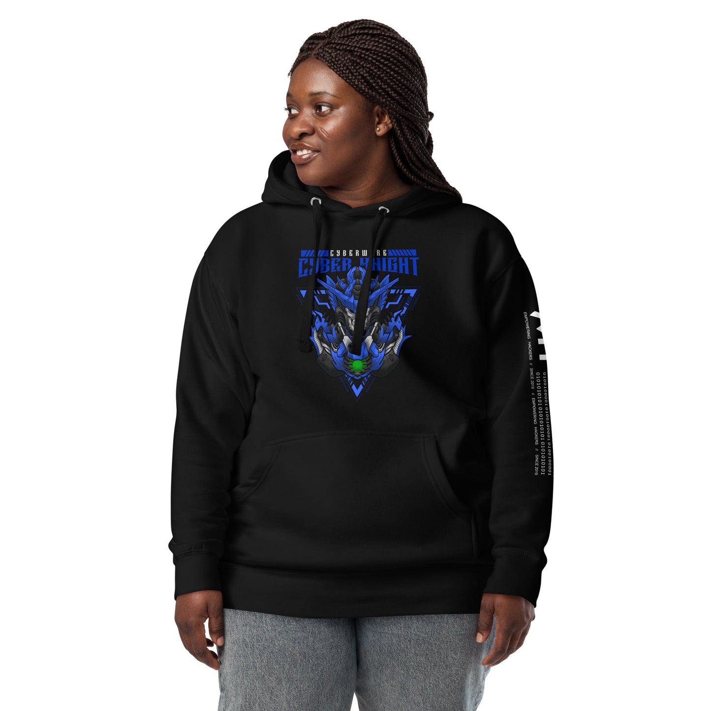 CyberWare Cyber knight - Unisex Hoodie by DarkByteGear