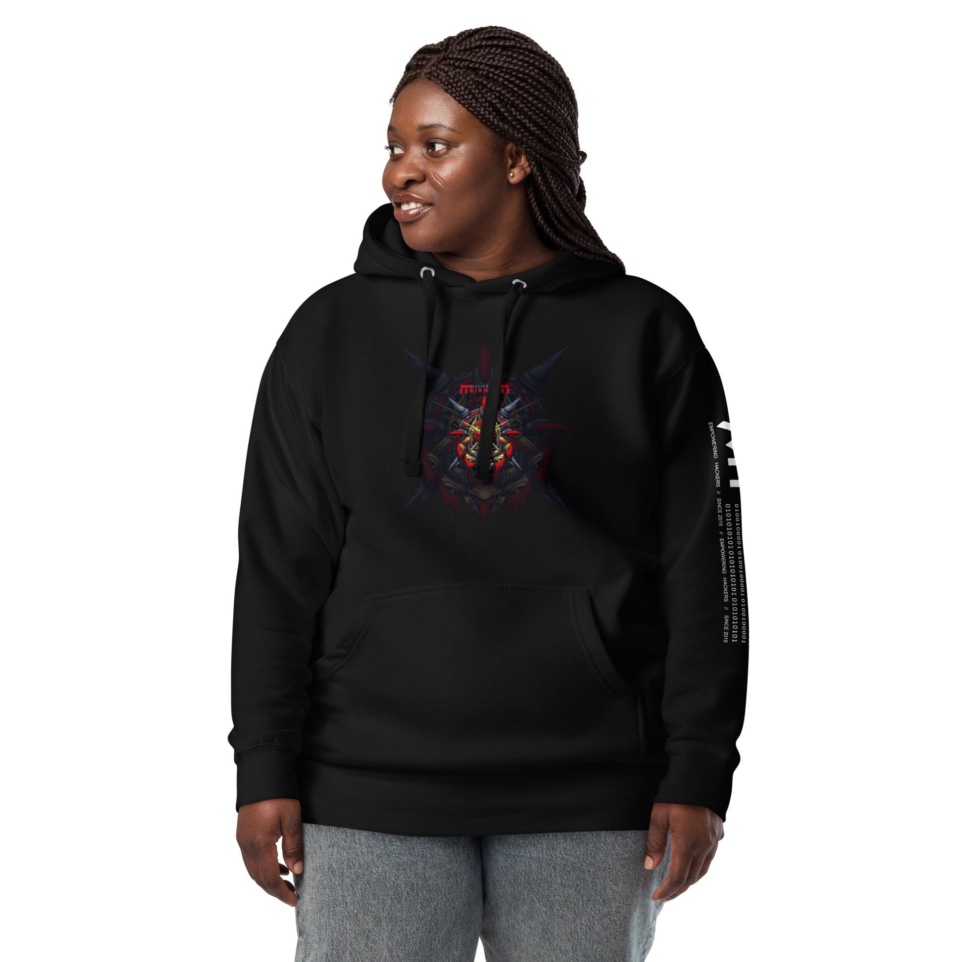 Cyberware Ronin Mecha - Unisex Hoodie by DarkByteGear