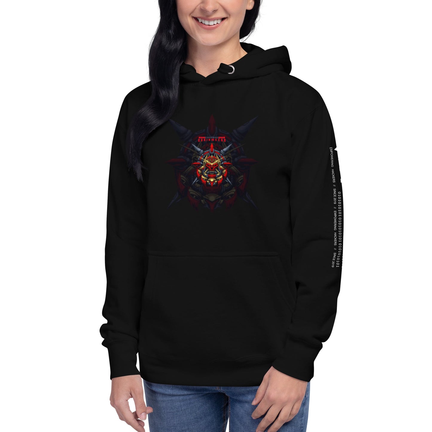 Cyberware Ronin Mecha - Unisex Hoodie by DarkByteGear