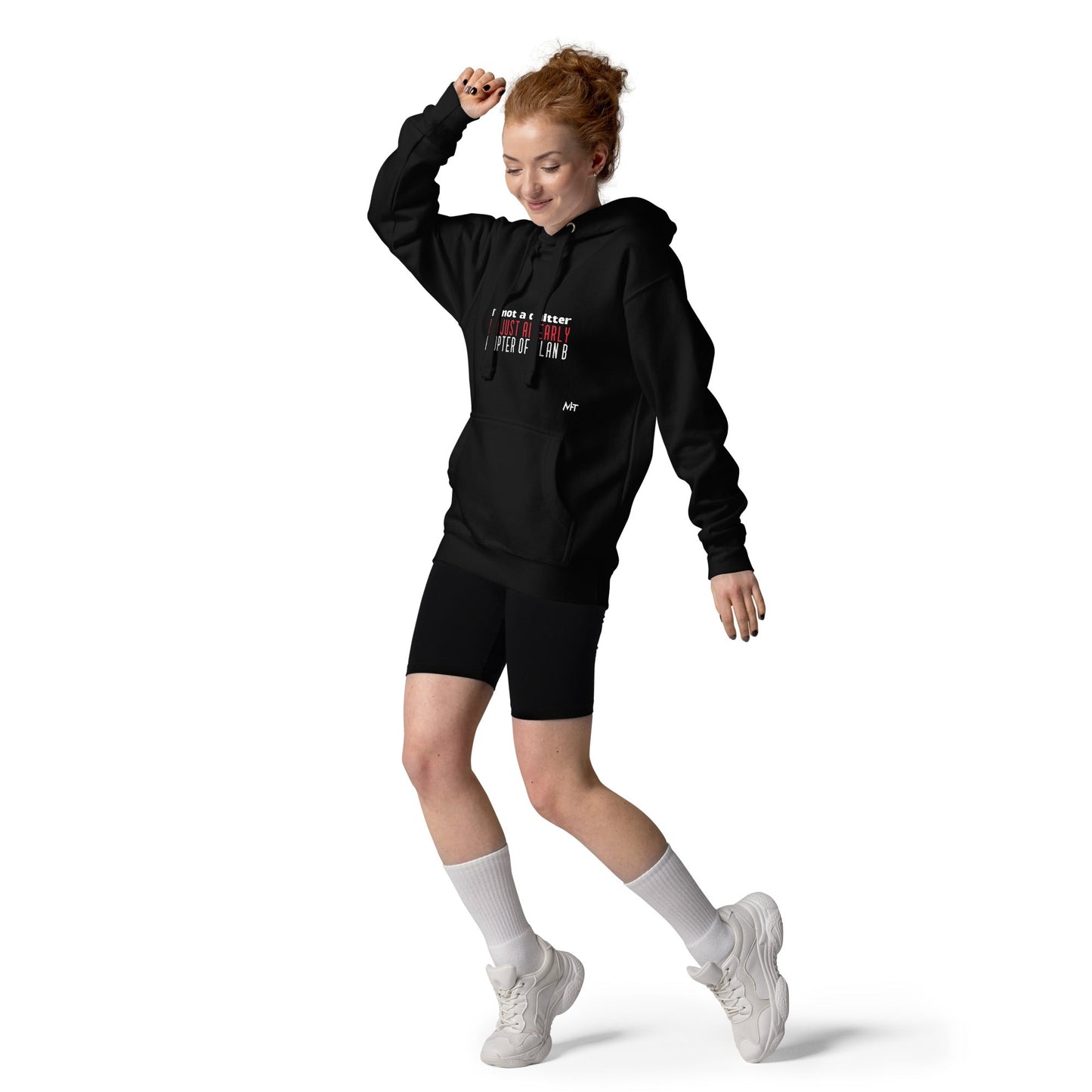 I Am not a Quitter: I Am an early adopter of Plan B - Unisex Hoodie by DarkByteGear
