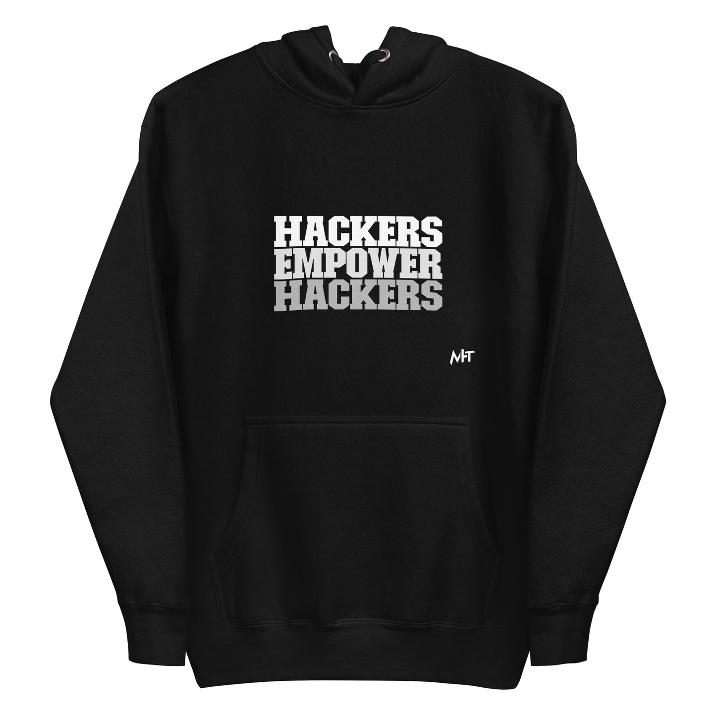 Hackers Empower Hackers V2 - Unisex Hoodie by DarkByteGear