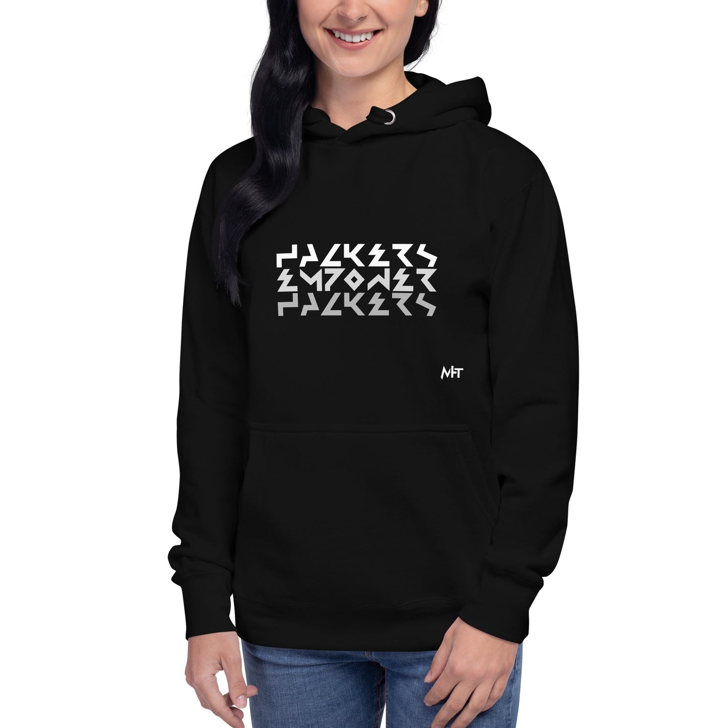 Hackers Empower Hackers V5 - Unisex Hoodie by DarkByteGear