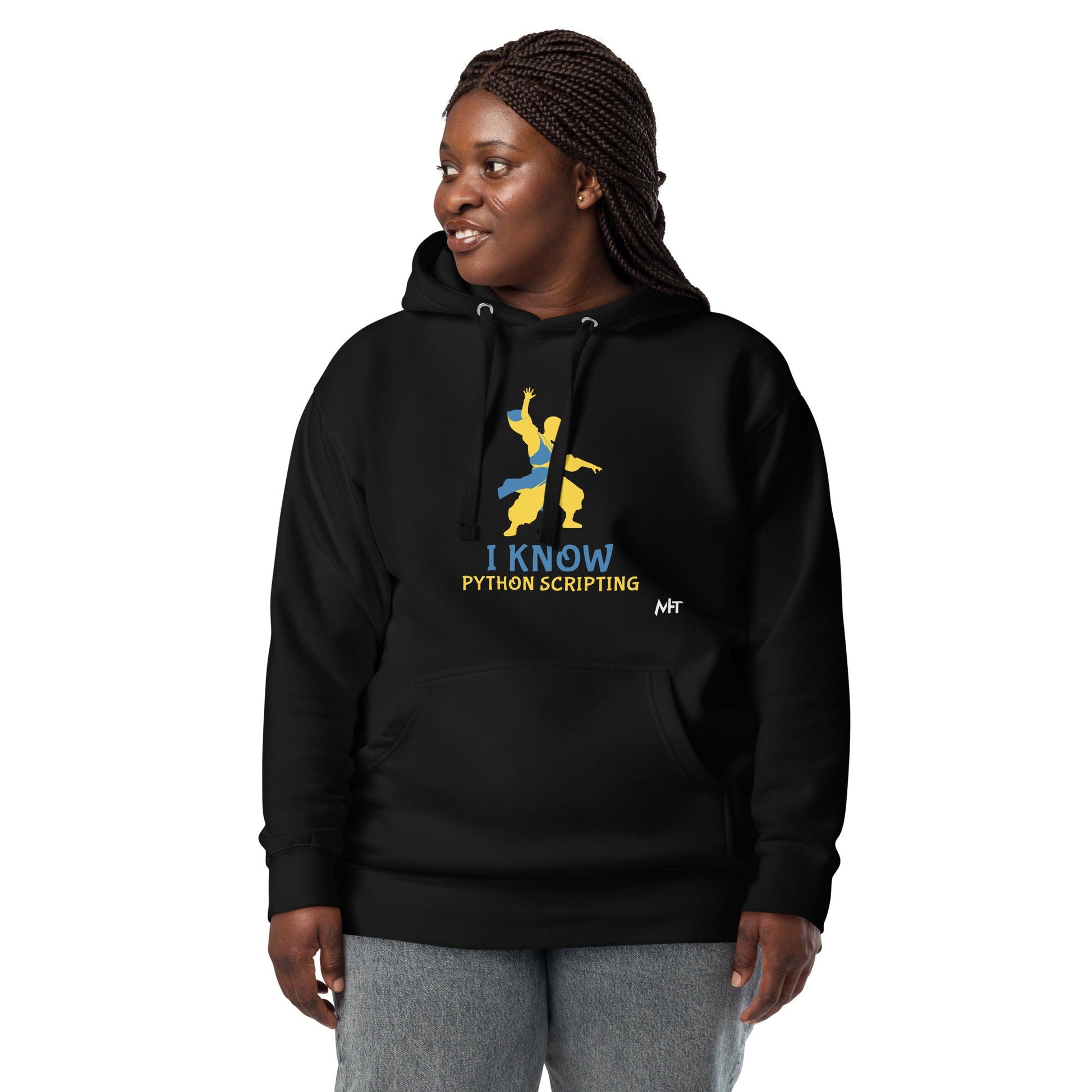 I Know Python Scripting - Unisex Hoodie by DarkByteGear