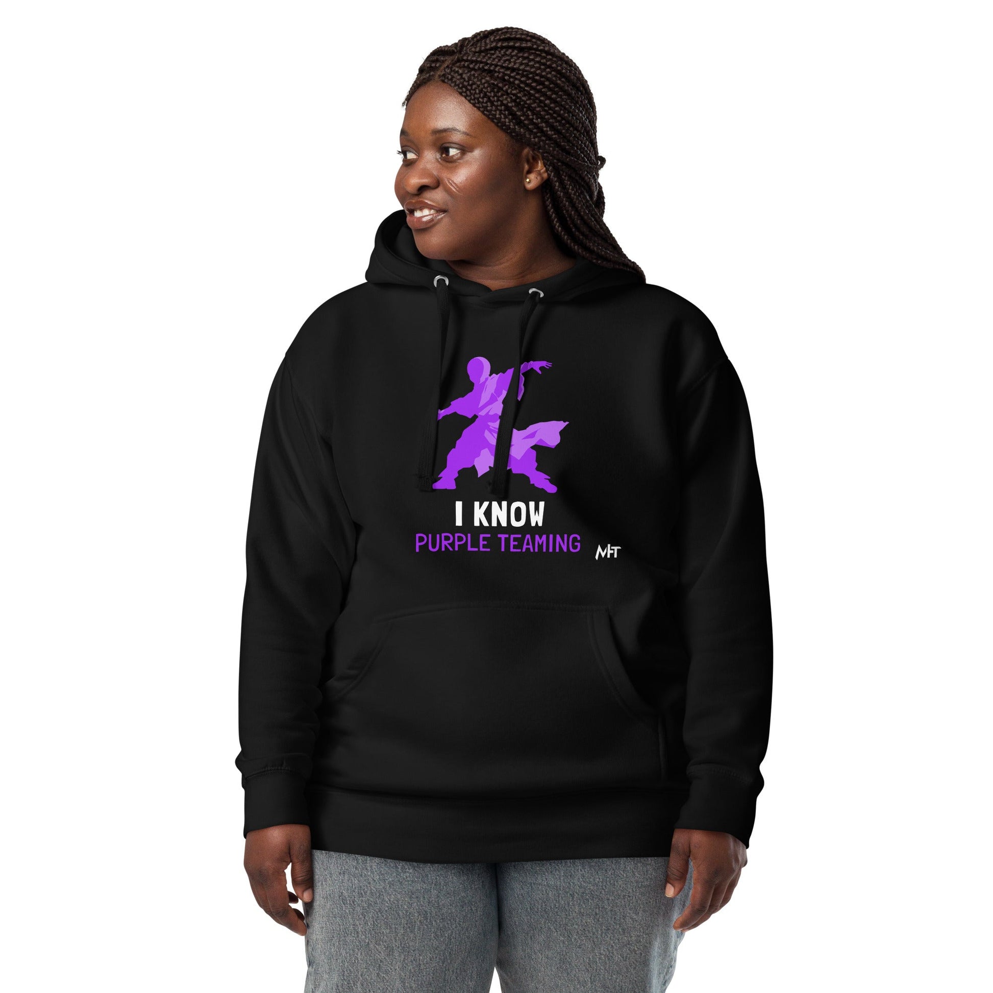 I Know Purple Teaming - Unisex Hoodie by DarkByteGear