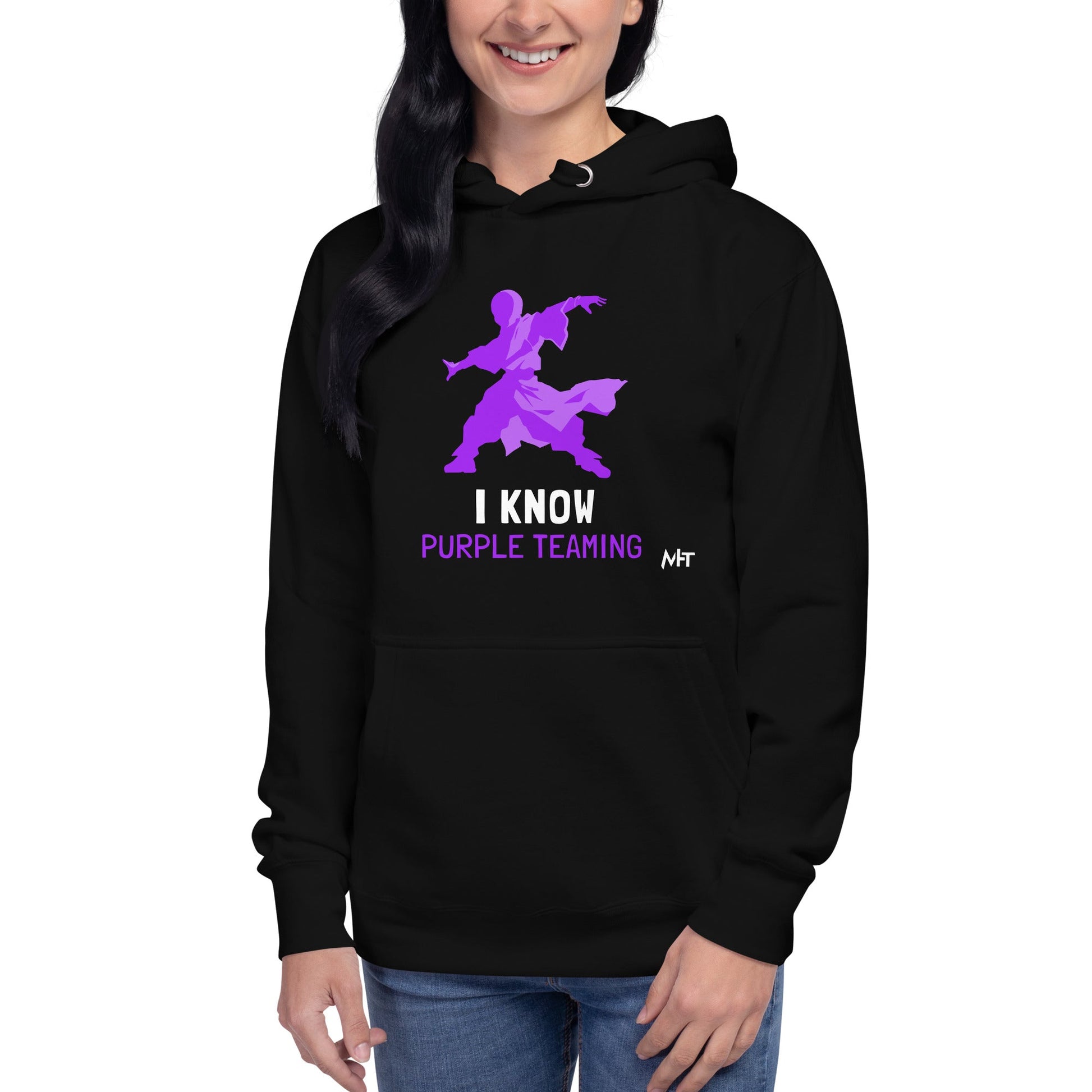 I Know Purple Teaming - Unisex Hoodie by DarkByteGear