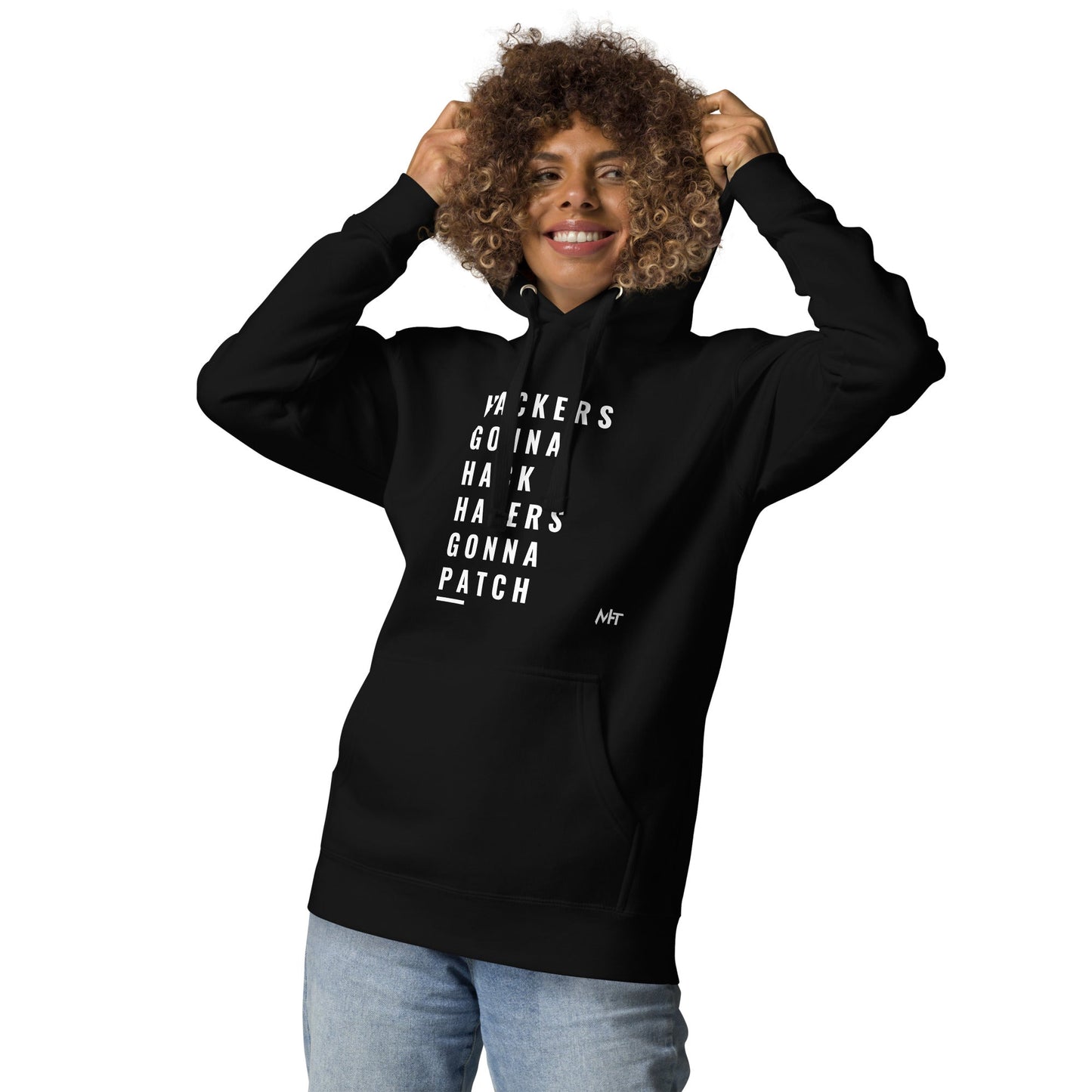 Hackers Gonna Hack: Haters Gonna Patch - Unisex Hoodie by DarkByteGear