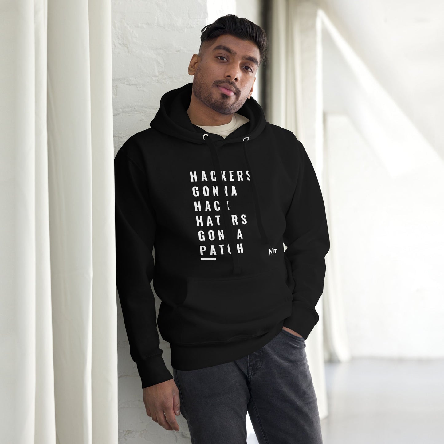 Hackers Gonna Hack: Haters Gonna Patch - Unisex Hoodie by DarkByteGear
