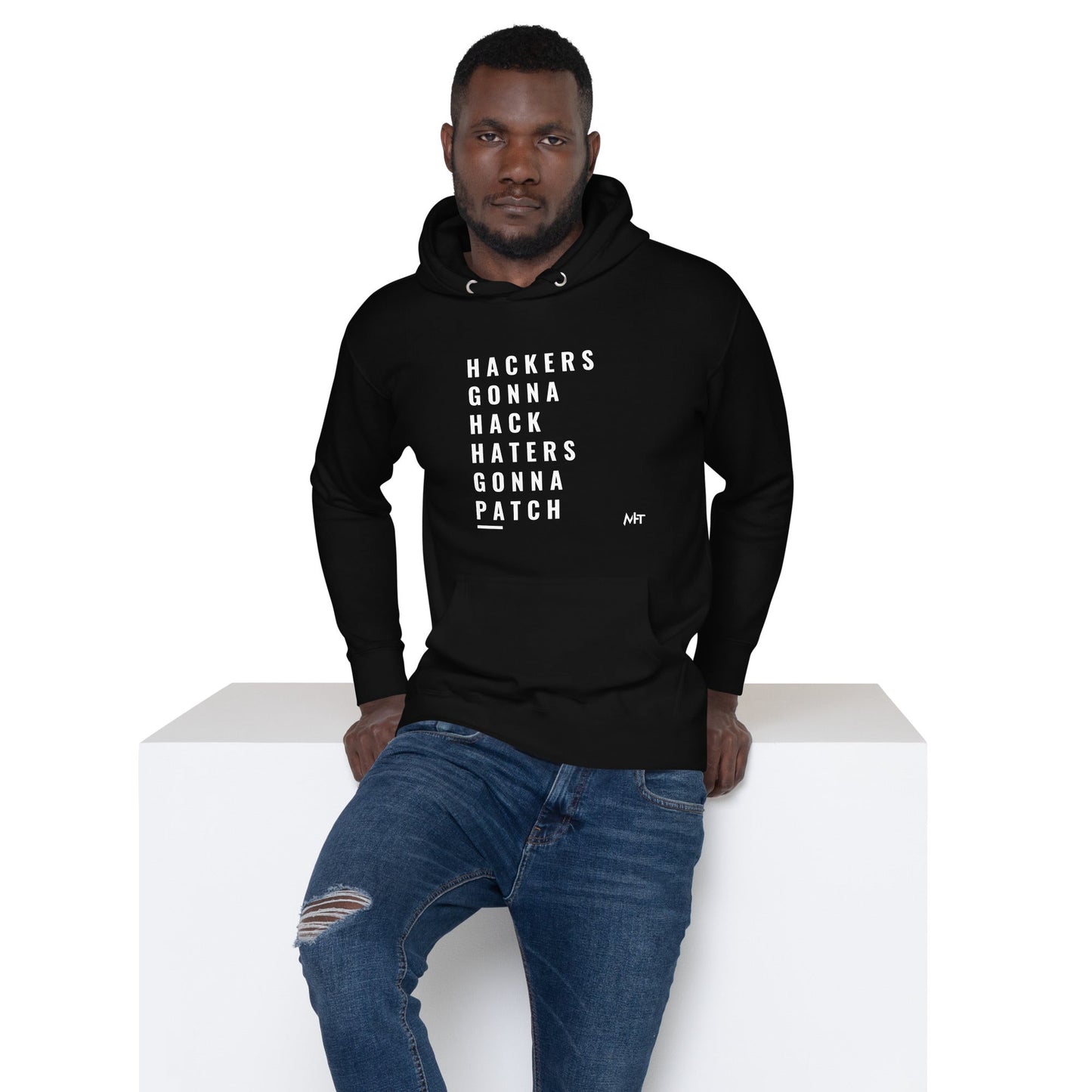 Hackers Gonna Hack: Haters Gonna Patch - Unisex Hoodie by DarkByteGear