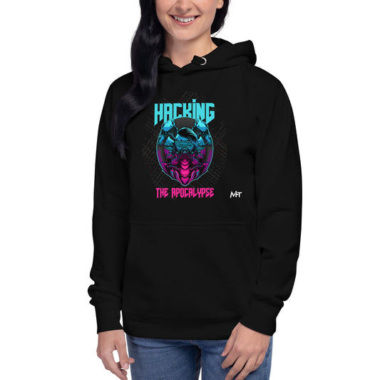 Hacking the apocalypse V2 - Unisex Hoodie by DarkByteGear