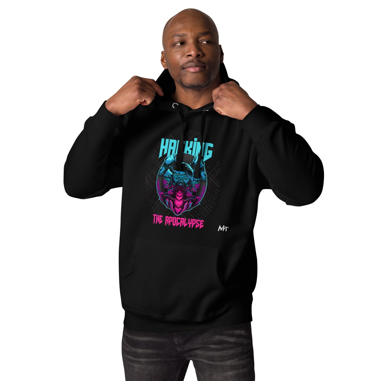 Hacking the apocalypse V2 - Unisex Hoodie by DarkByteGear