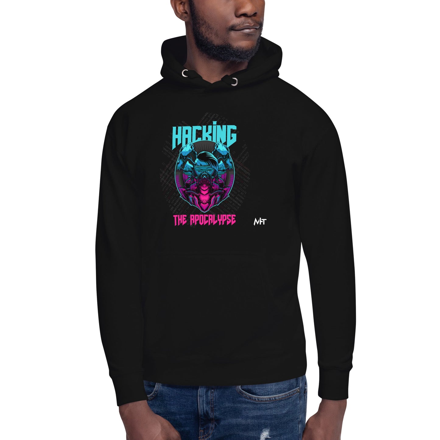 Hacking the apocalypse V2 - Unisex Hoodie by DarkByteGear