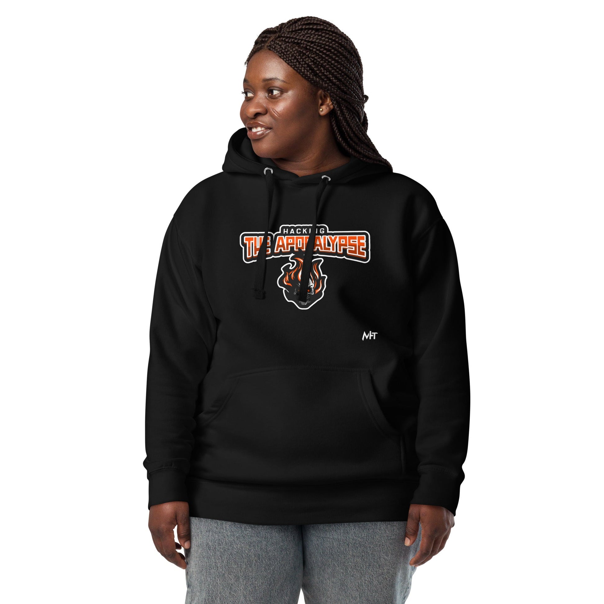 Hacking the Apocalypse V1 - Unisex Hoodie by DarkByteGear