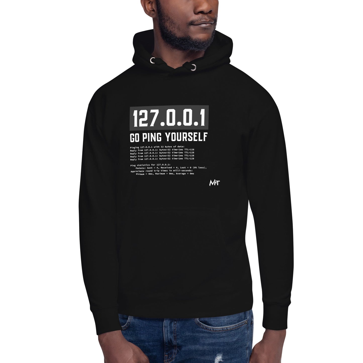 Go ping yourself - Unisex Hoodie by DarkByteGear