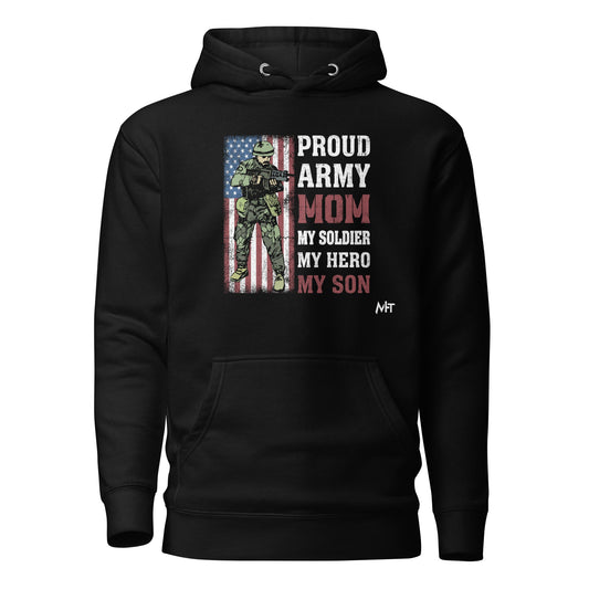 Proud Army Mom - Unisex Hoodie by DarkByteGear