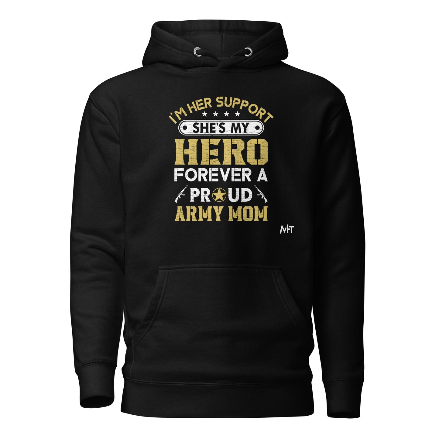I'm her support - Unisex Hoodie by DarkByteGear