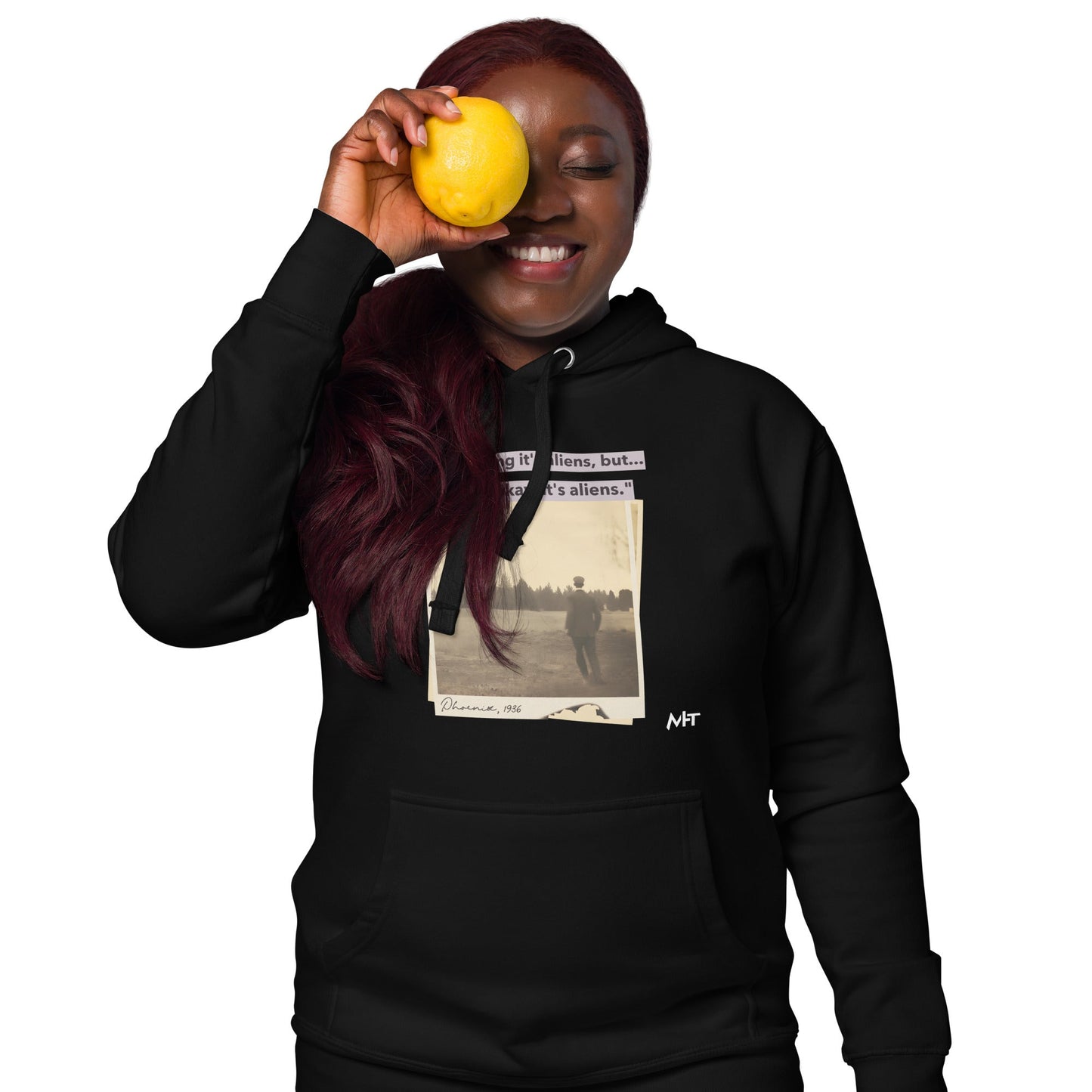 I am not saying it's aliens but, Okay! it's aliens V1 - Unisex Hoodie by DarkByteGear