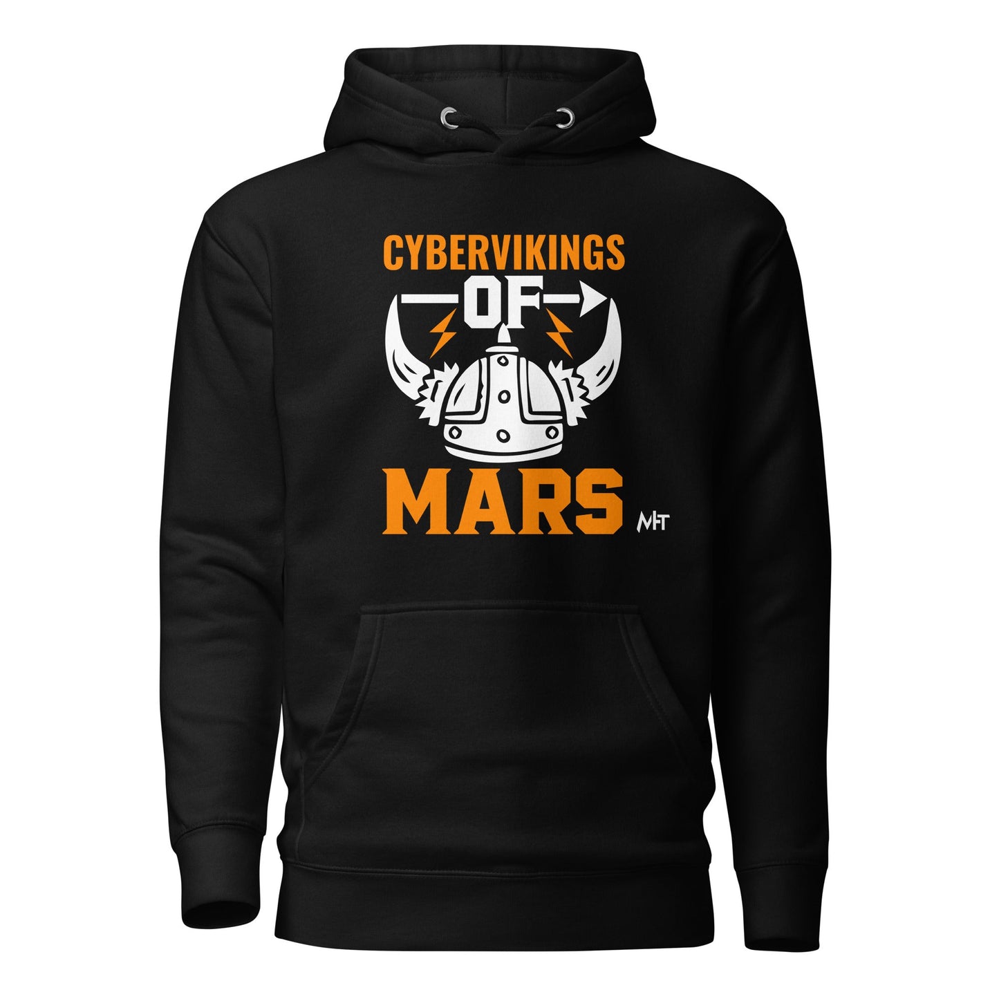 Cyberviking of Mars - Unisex Hoodie by DarkByteGear