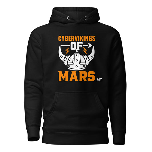 Cyberviking of Mars - Unisex Hoodie by DarkByteGear