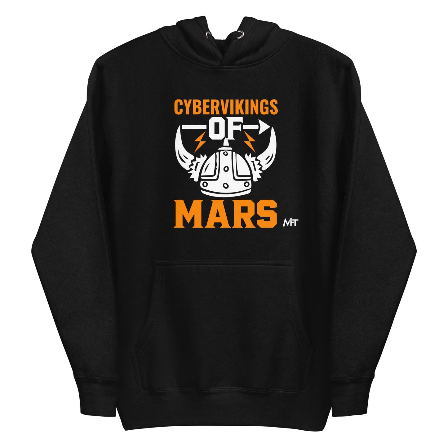 Cyberviking of Mars - Unisex Hoodie by DarkByteGear