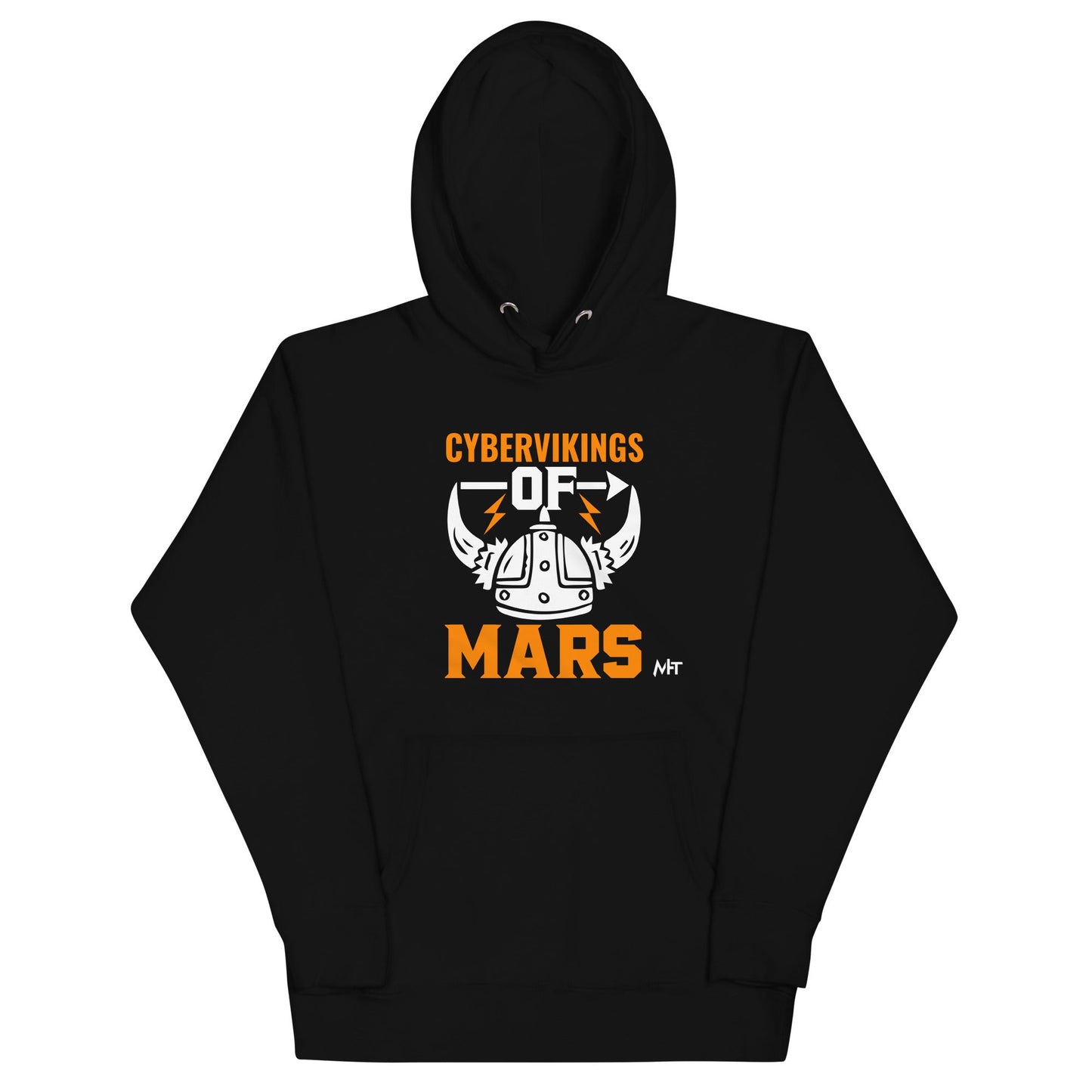Cyberviking of Mars - Unisex Hoodie by DarkByteGear