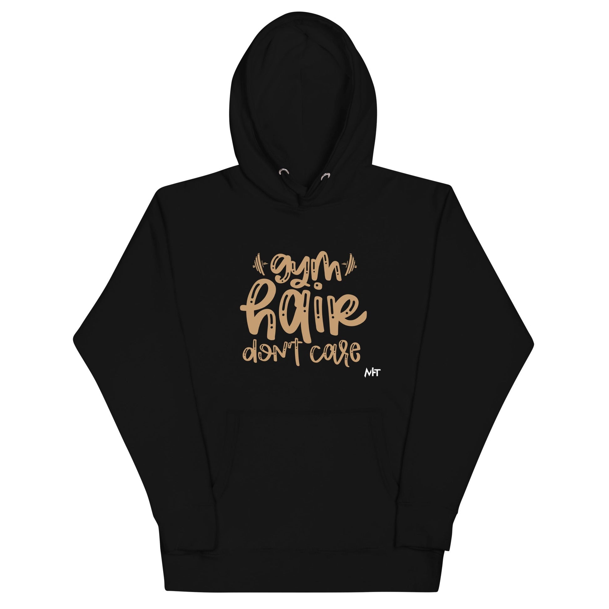 Gym Hair Don't Care - Unisex Hoodie by DarkByteGear