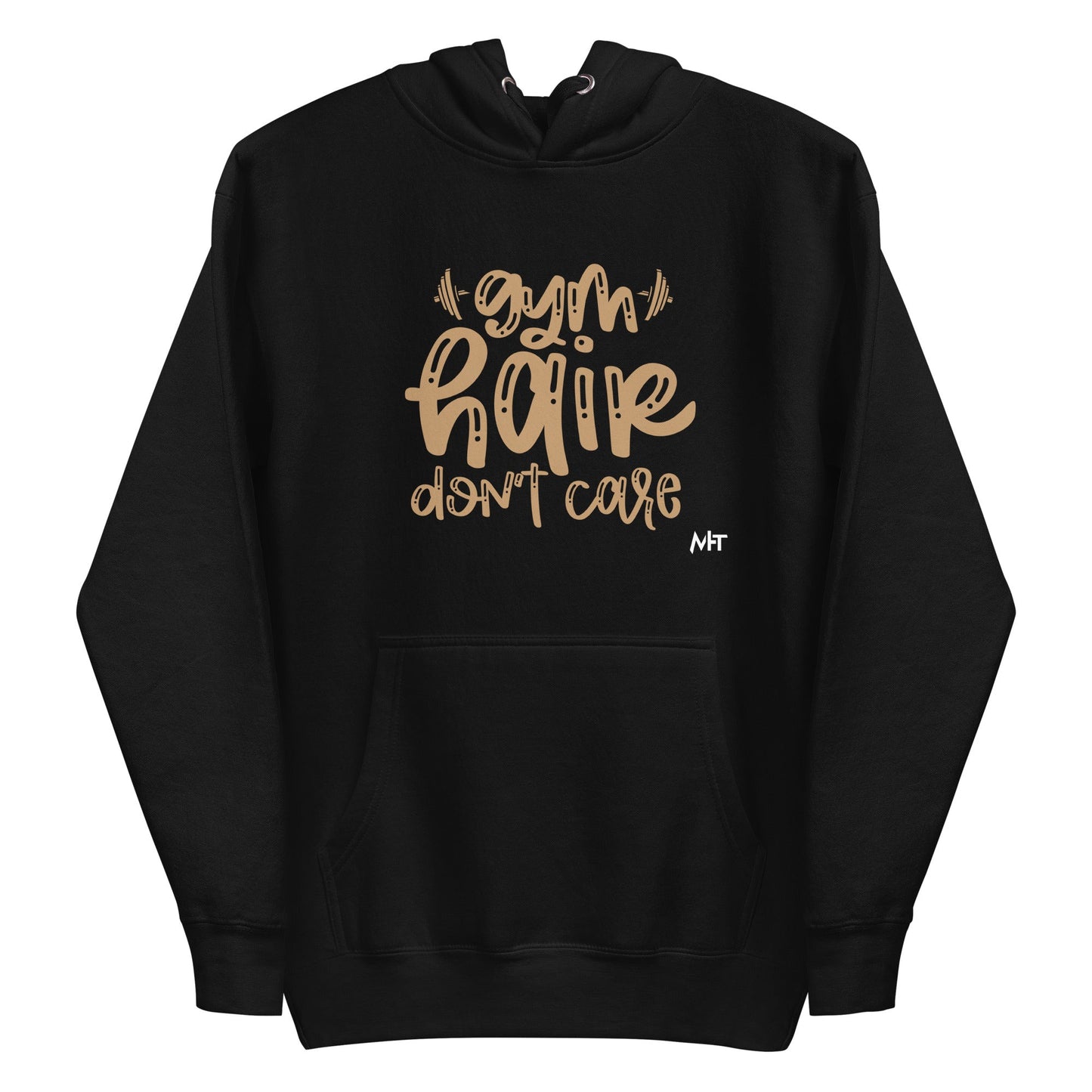 Gym Hair Don't Care - Unisex Hoodie by DarkByteGear