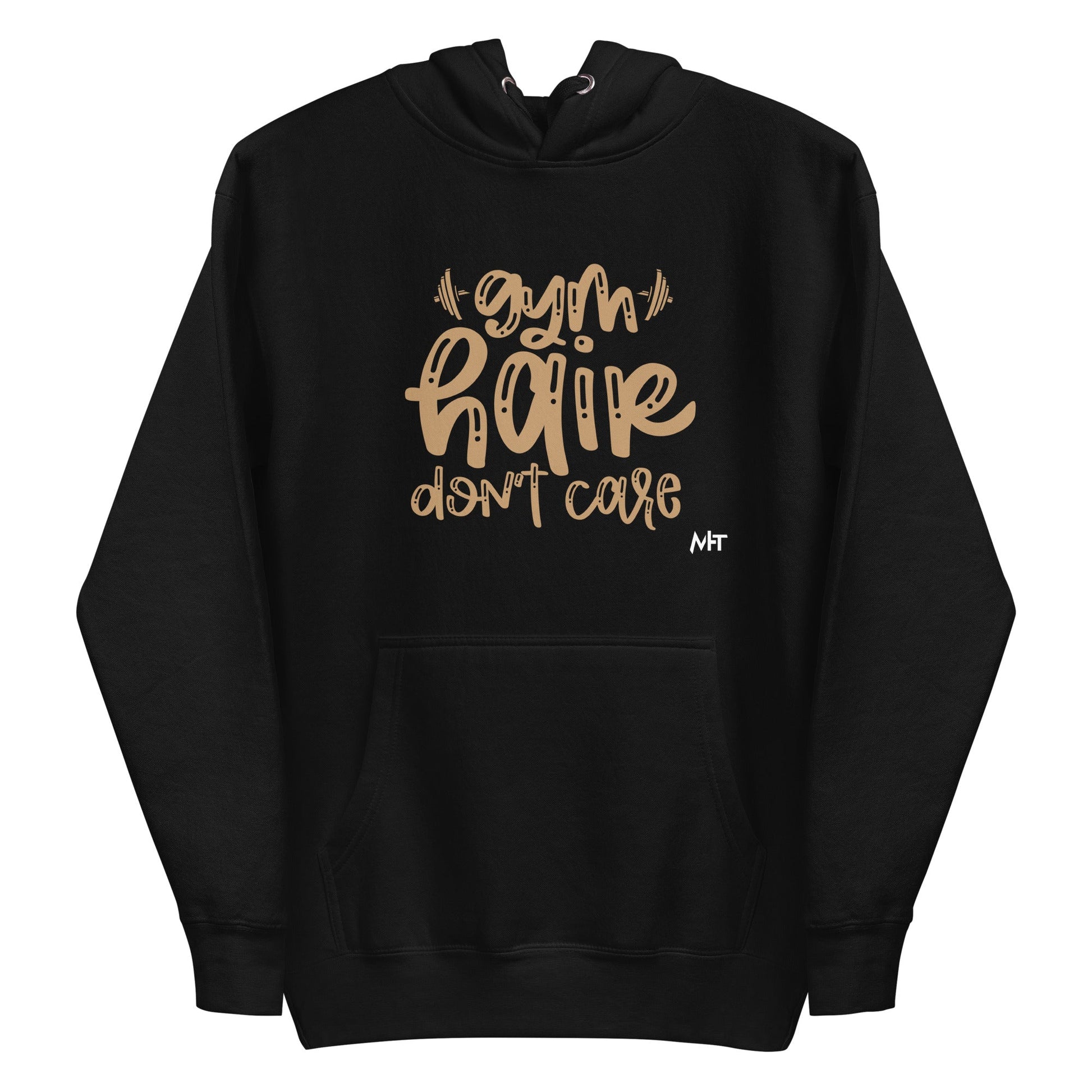 Gym Hair Don't Care - Unisex Hoodie by DarkByteGear