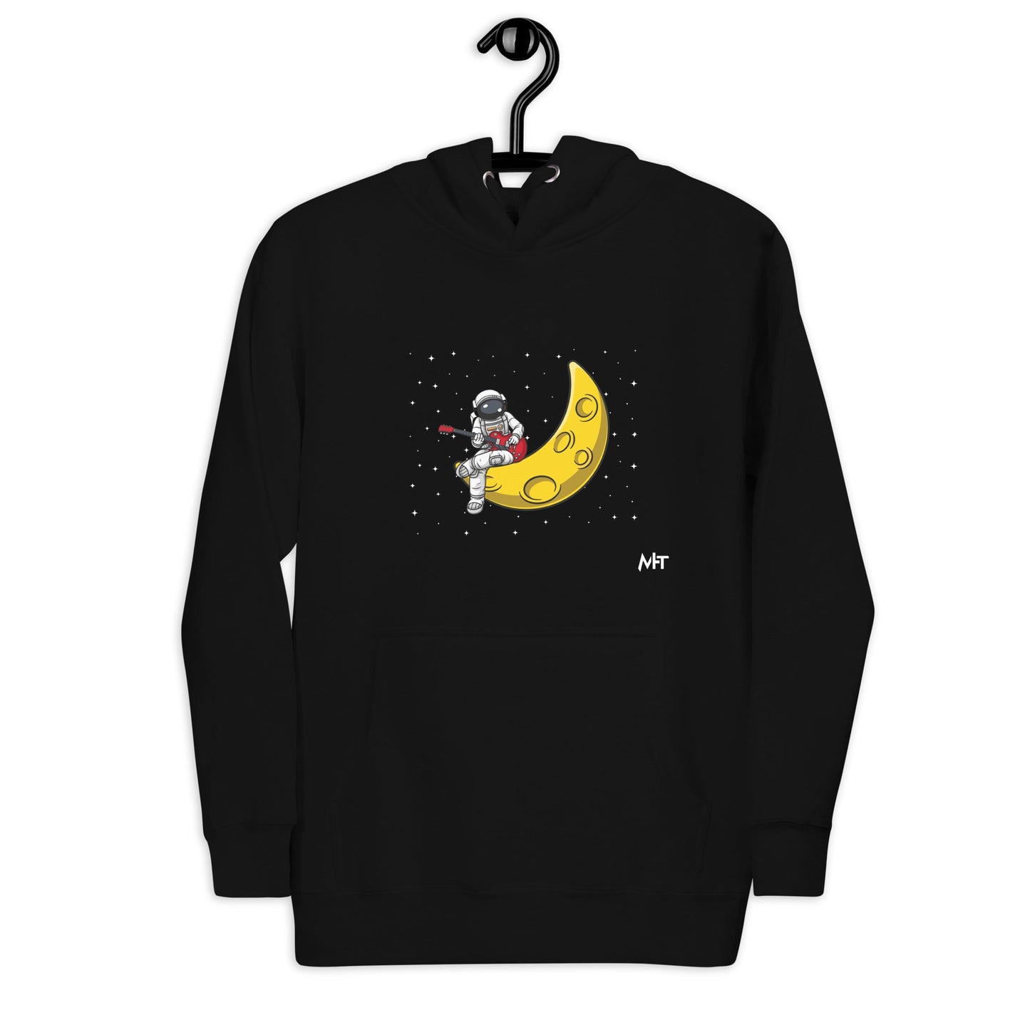 Astronaut Playing - Unisex Hoodie by DarkByteGear
