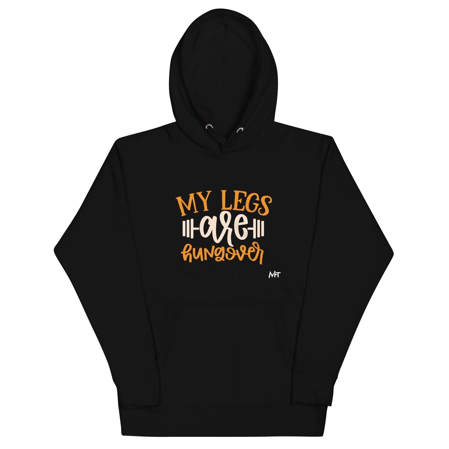 My Legs are Hungover - Unisex Hoodie by DarkByteGear