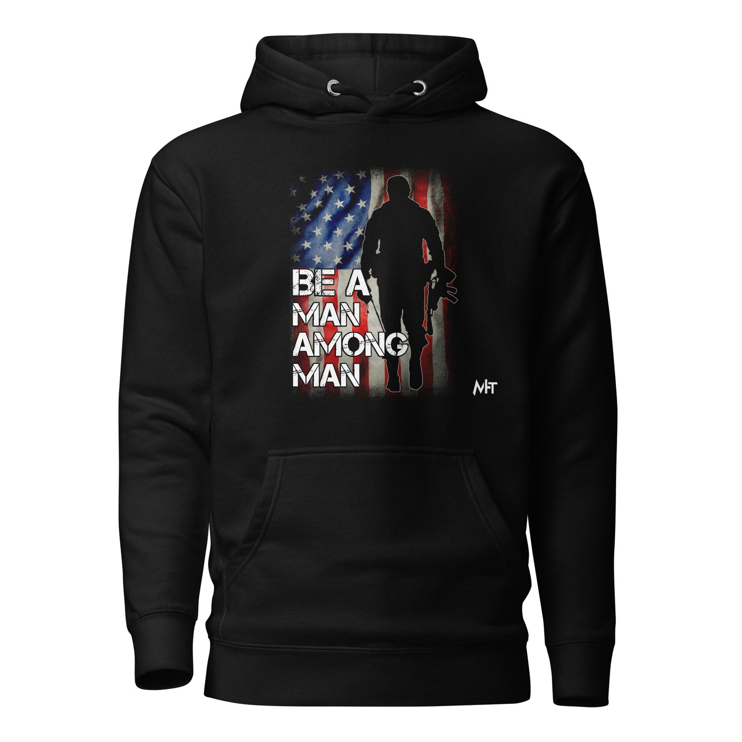 Be a man among men - Unisex Hoodie by DarkByteGear