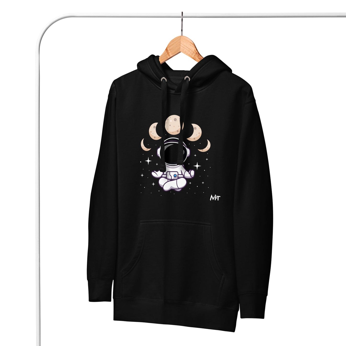 Astronaut Meditation - Unisex Hoodie by DarkByteGear