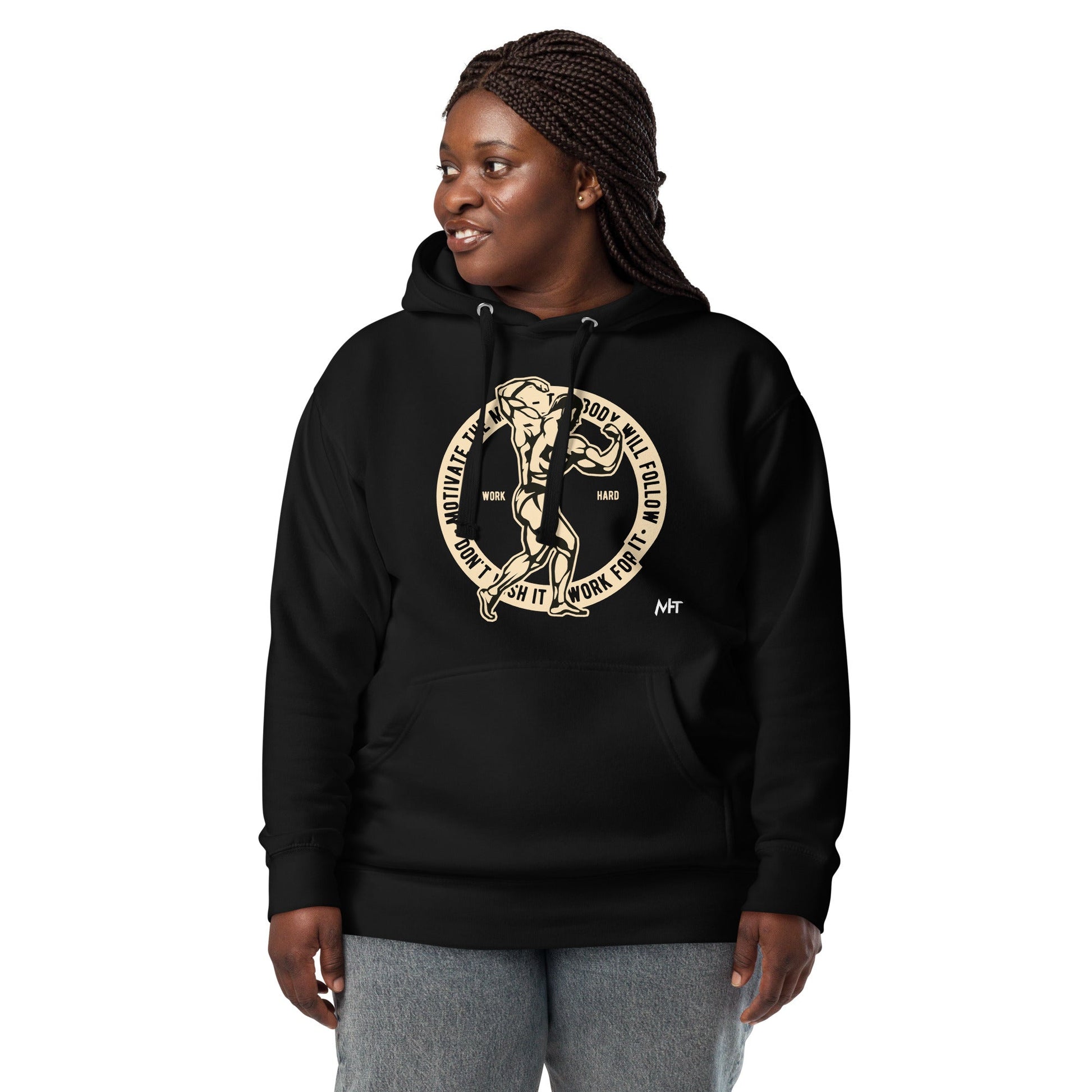 Motivate the Mind - Unisex Hoodie by DarkByteGear
