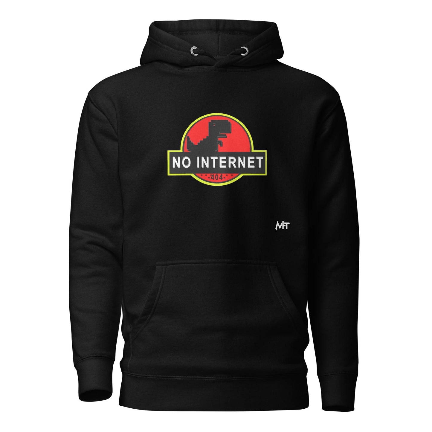 No internet 404 - Unisex Hoodie by DarkByteGear