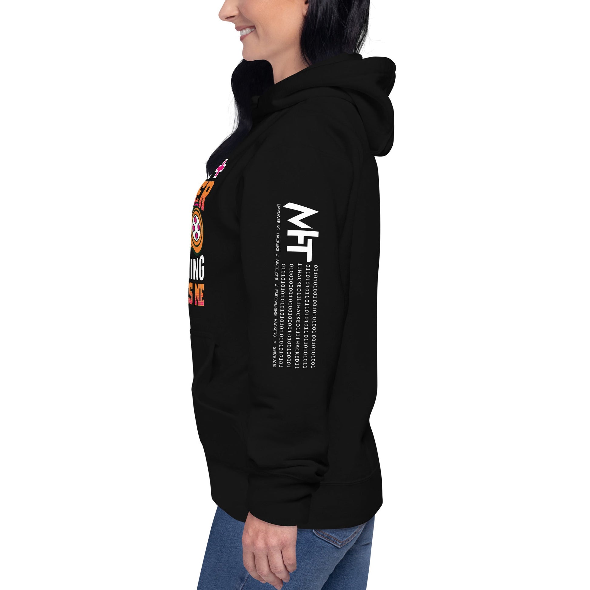 I am a Gamer; Nothing Scares me - Unisex Hoodie by DarkByteGear