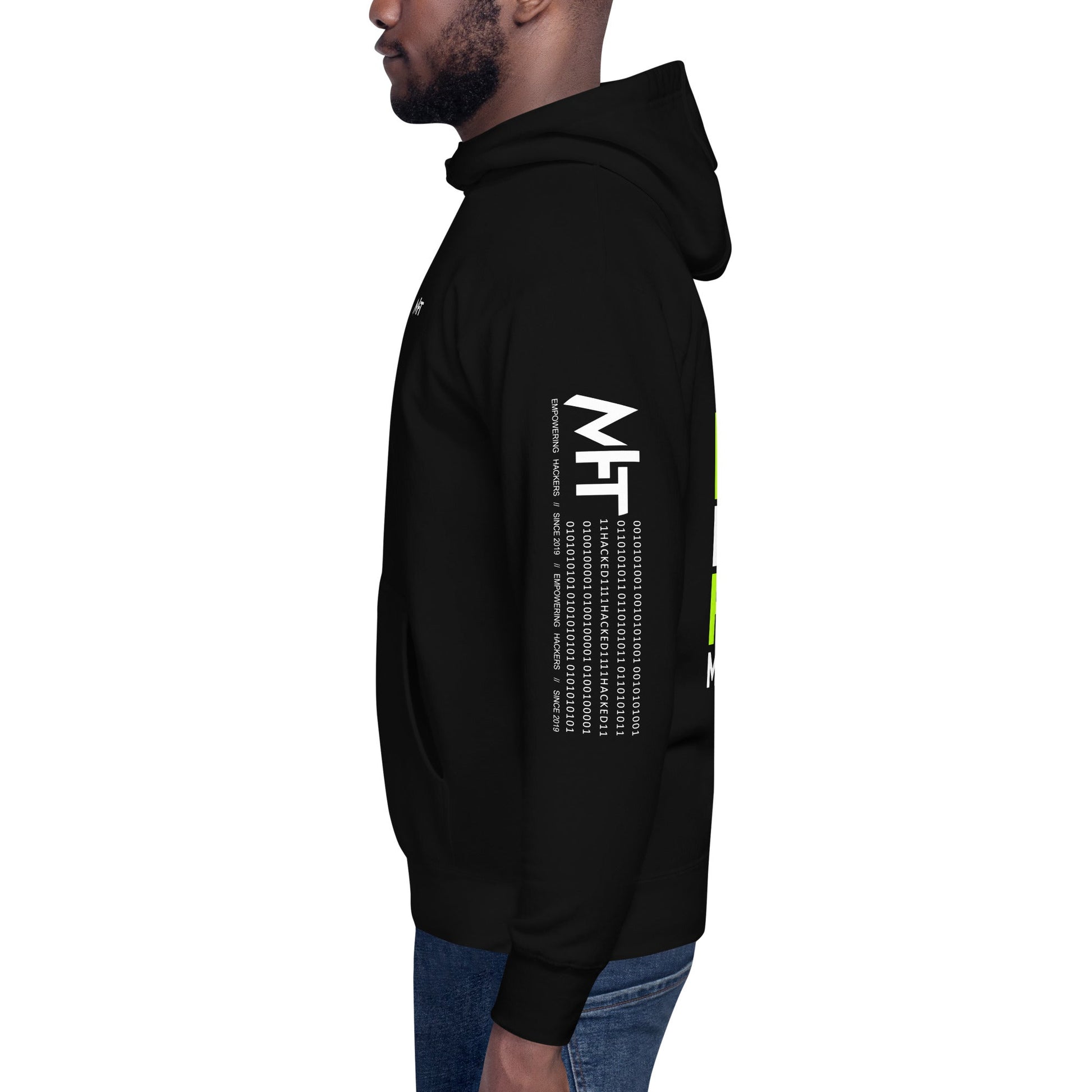 Future Forex Millionaire - Unisex Hoodie ( Back Print ) by DarkByteGear