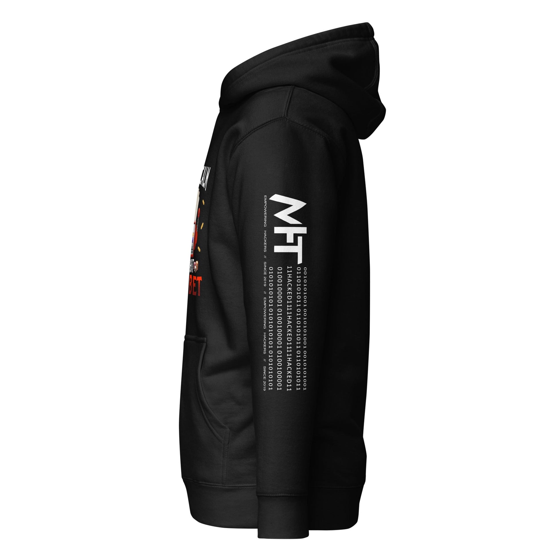 Keep Calm and Hit Max Bet - Unisex Hoodie by DarkByteGear