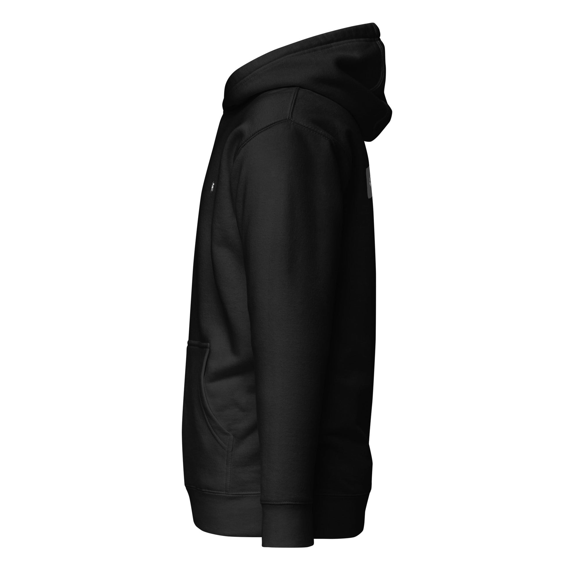 AI mode On - Unisex Hoodie (back print) by DarkByteGear