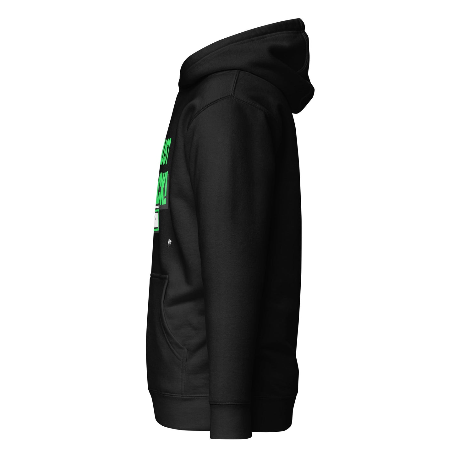 Just Hack (Green text) - Unisex Hoodie by DarkByteGear