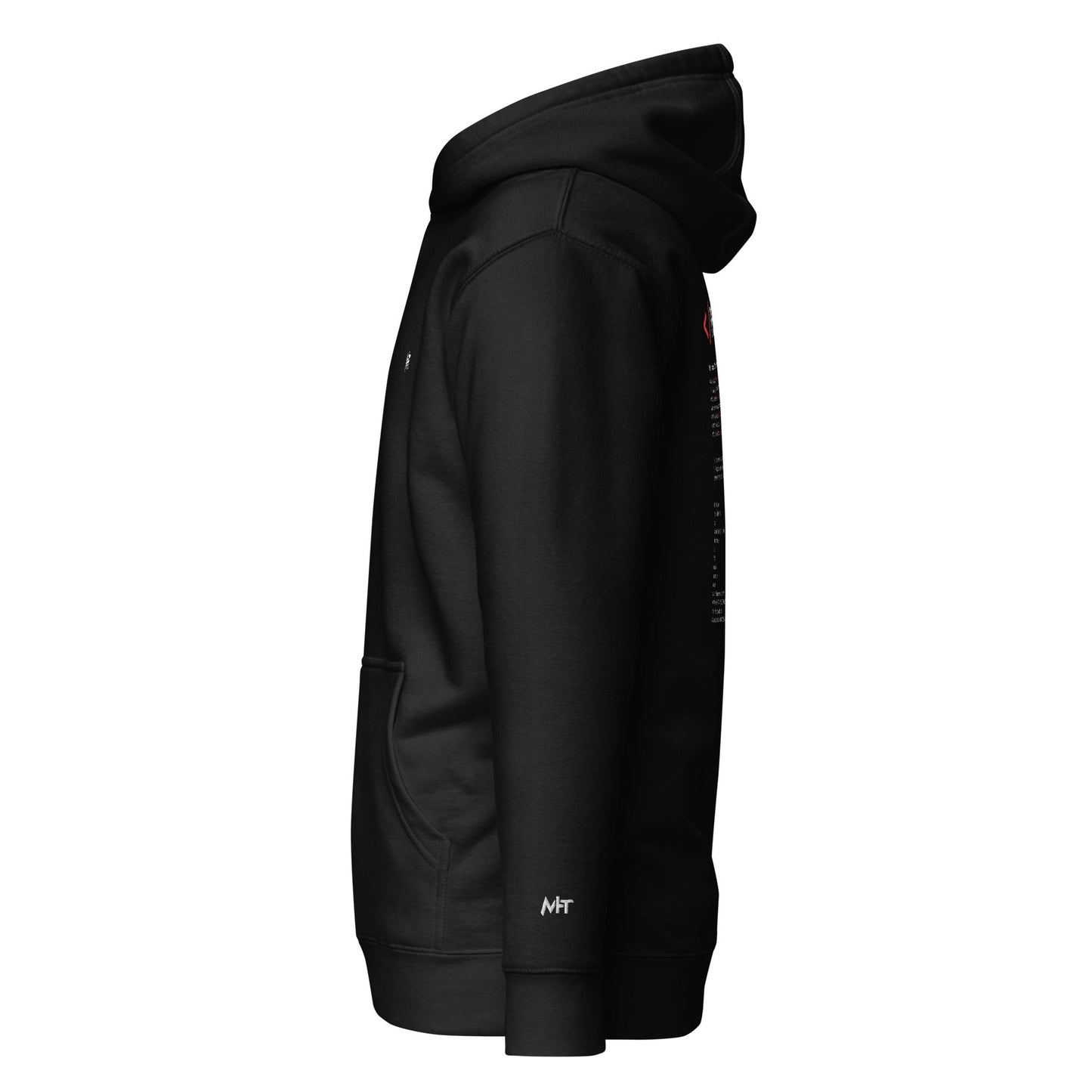 Pentester v1 - Unisex Hoodie (back print) by DarkByteGear