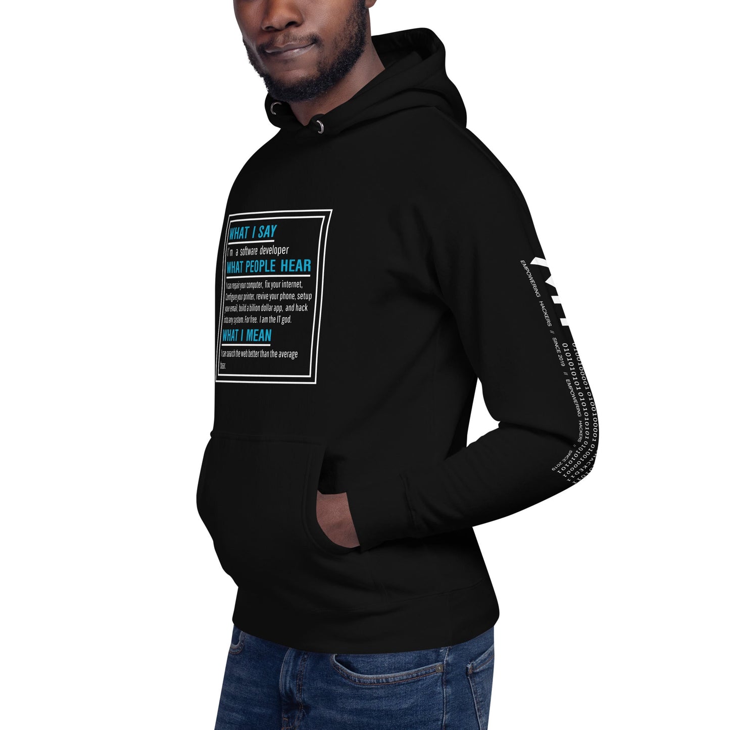 Im a software developer - Unisex Hoodie by DarkByteGear