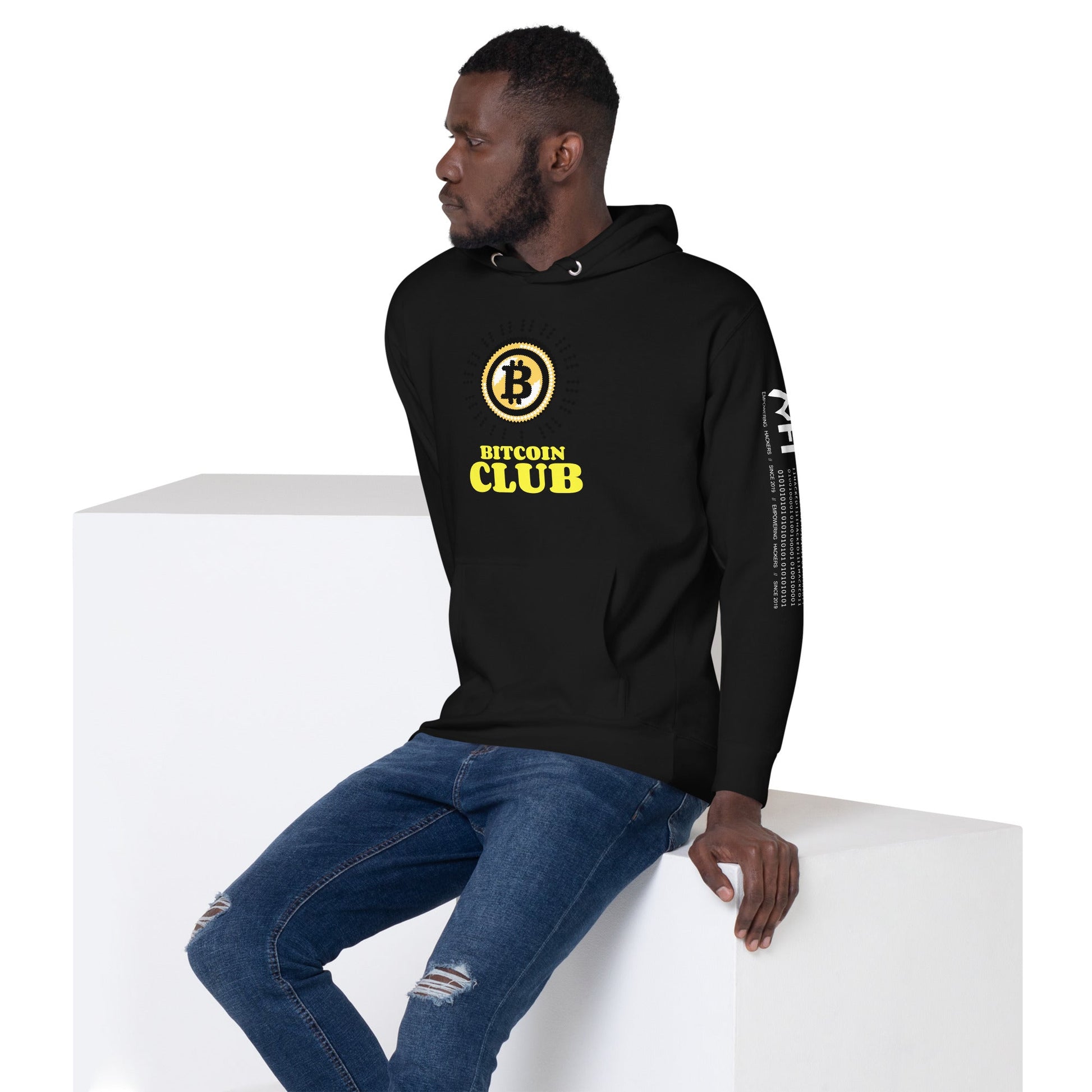 Bitcoin Club - Unisex Hoodie by DarkByteGear