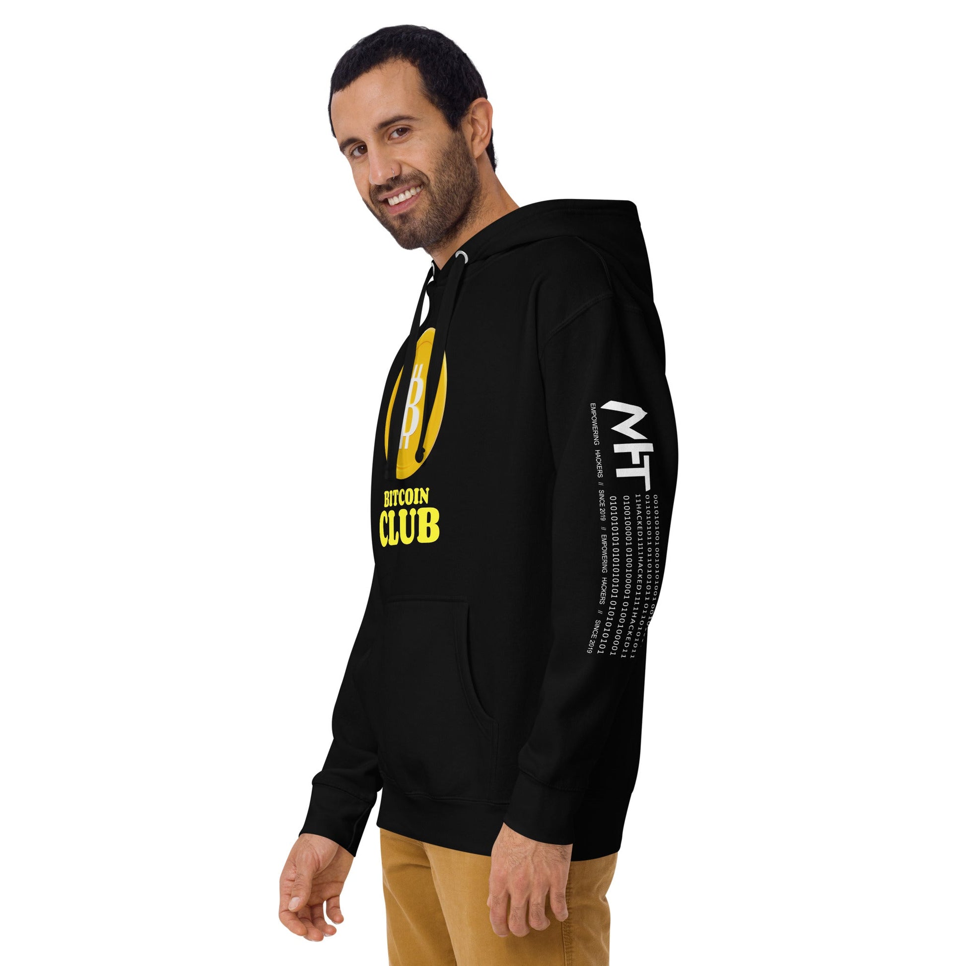 BITCOIN CLUB V1 - Unisex Hoodie by DarkByteGear