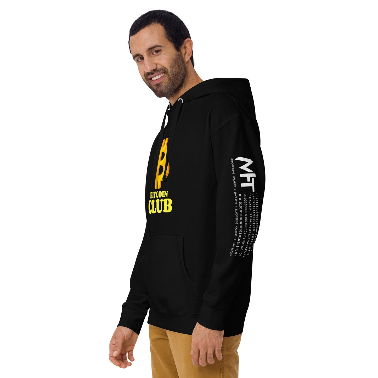 BITCOIN CLUB V5 - Unisex Hoodie by DarkByteGear