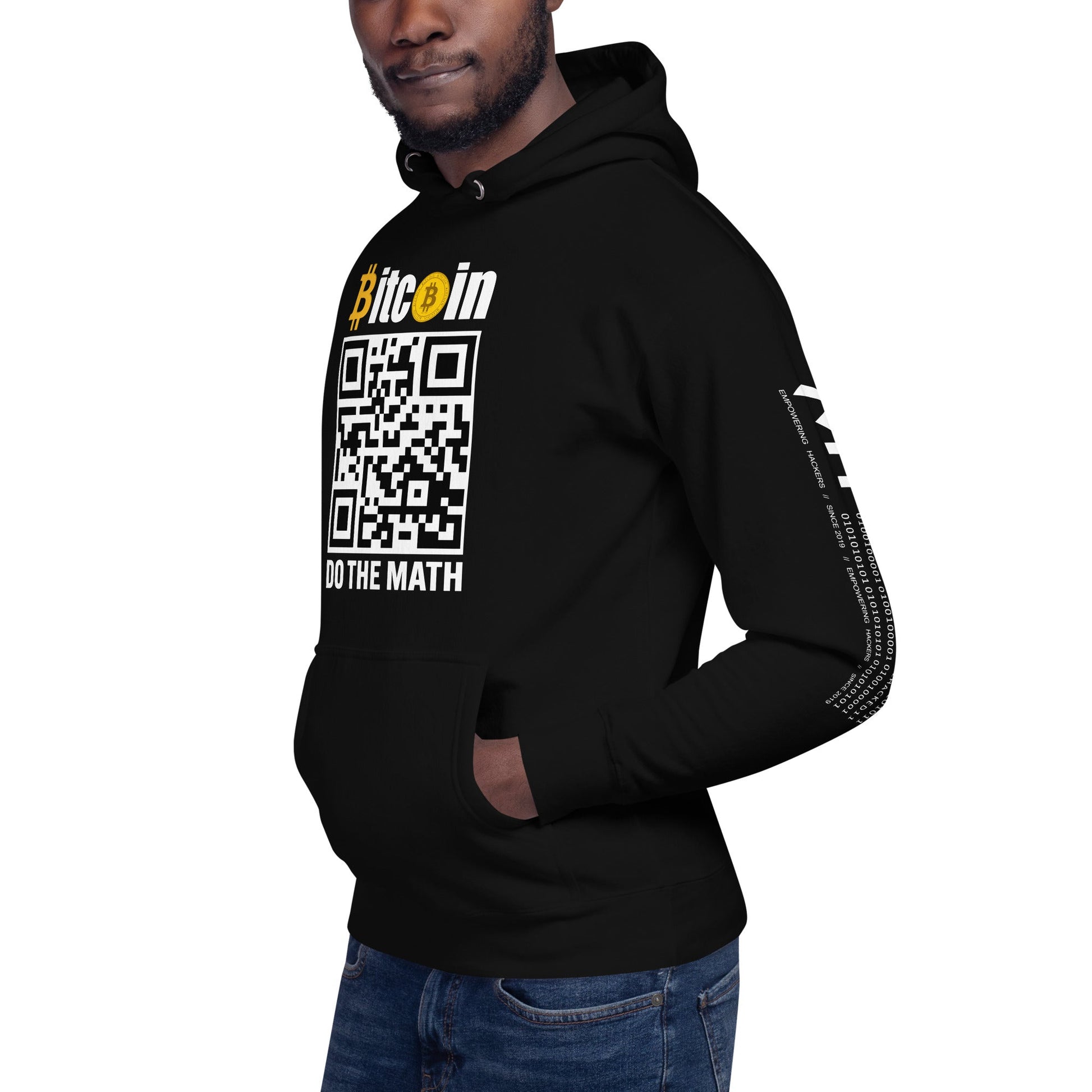 Bitcoin Do the math Unisex Hoodie by DarkByteGear