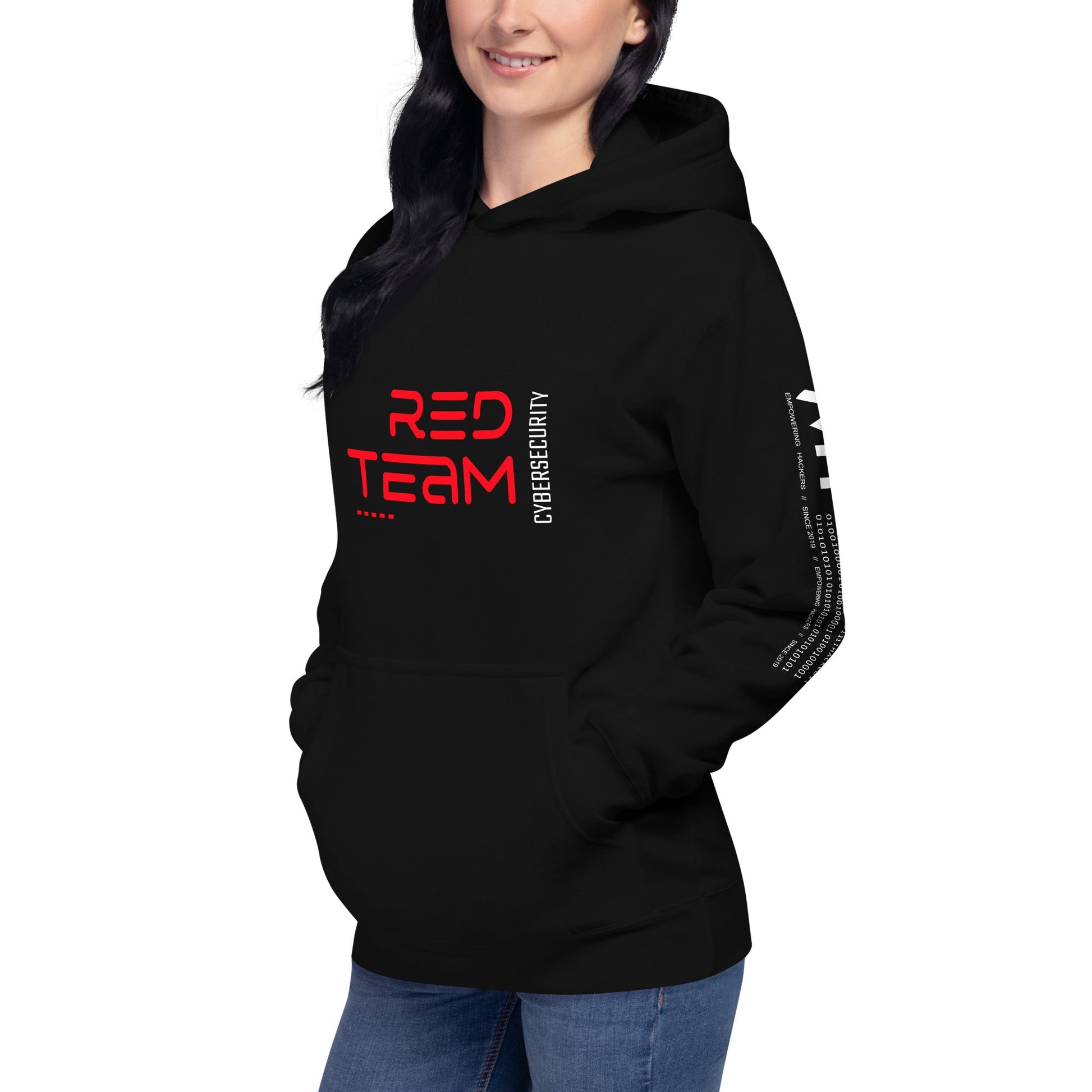 Cyber Security Red Team V11 - Unisex Hoodie by DarkByteGear