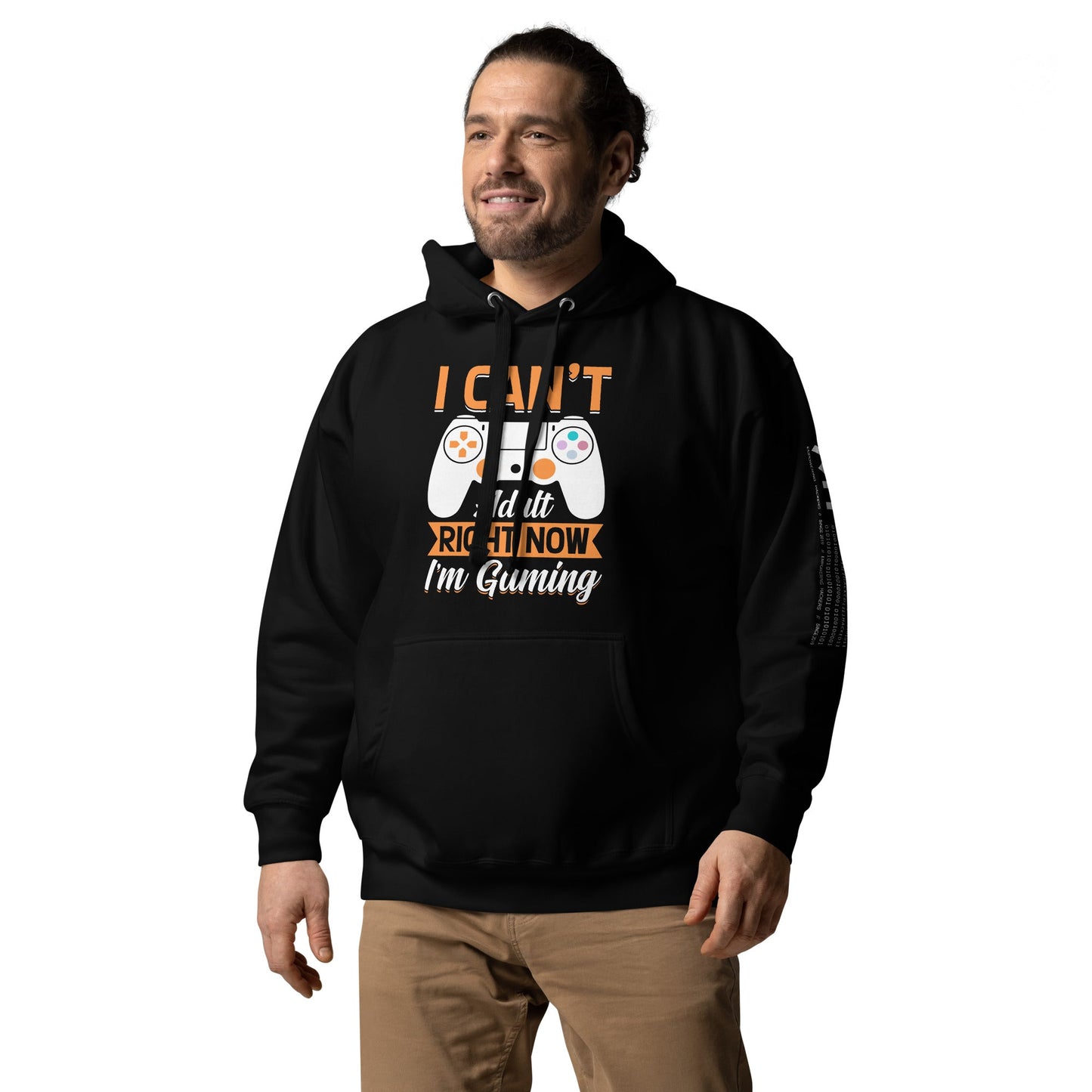 I can't Adult right now, I am Gaming Unisex Hoodie by DarkByteGear