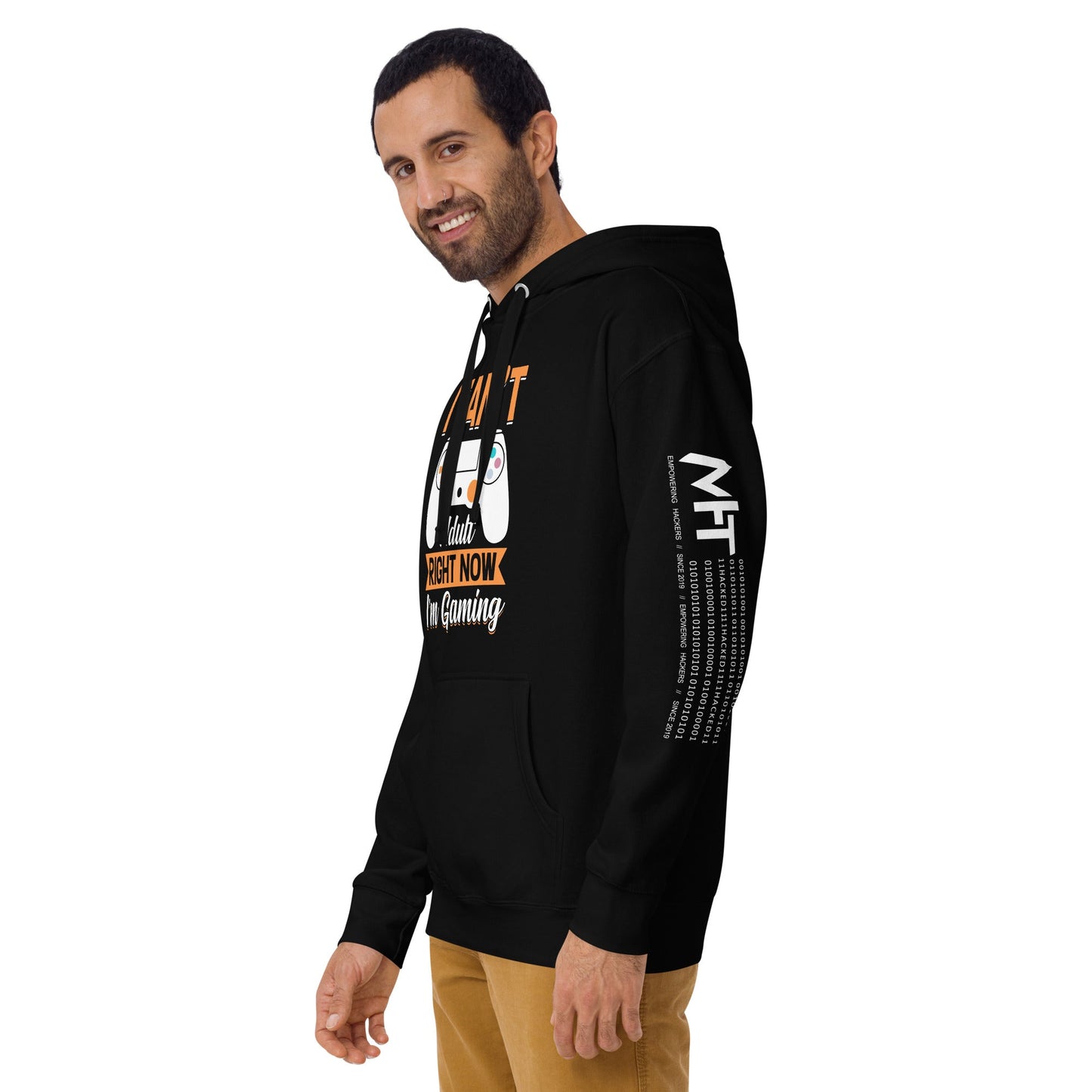 I can't Adult right now, I am Gaming Unisex Hoodie by DarkByteGear
