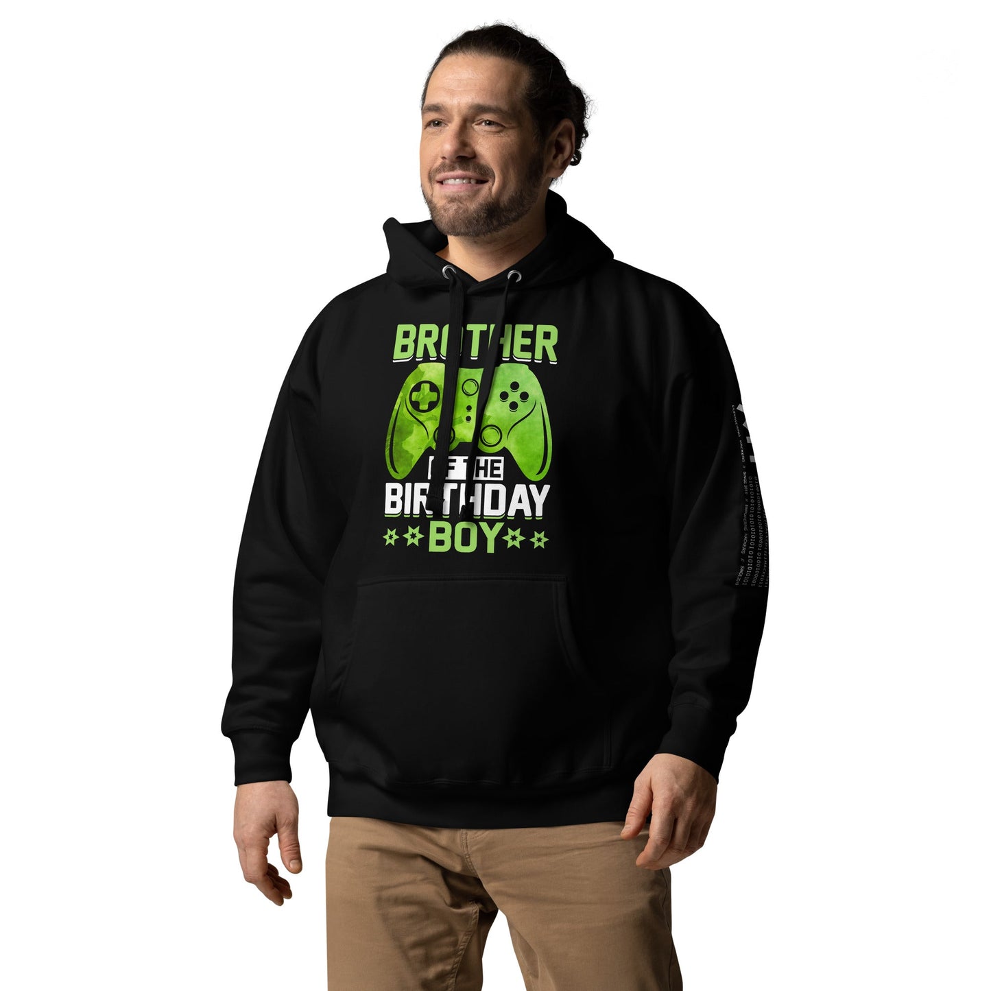 Brother of the Birthday Boy Unisex Hoodie by DarkByteGear